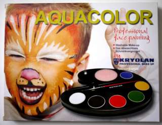 Kryolan 1106 Aquacolor Face Painting Body Paint Makeup  
