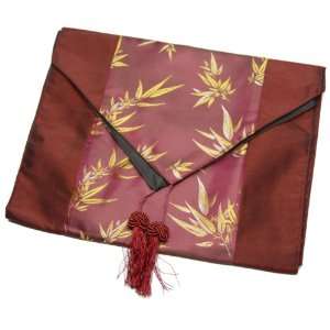   Decorative Embroidered Bamboo Oriental Table Runner