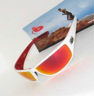 2012 Bolle Python White/Metallic Red TNS Fire 11334 Sunglasses  