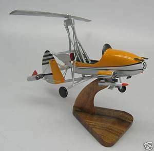 Wa 116 Wallis James Bond Autogyro Airplane Wood Model  