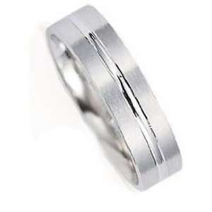   Band Ring, Comfort Fit Style SE24 411PT by Wedding Rings by Oromi