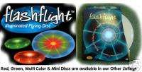 NEW Blue Flying lighted Disc Flashflight NiteIze Frisby  