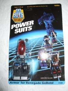 Tonka Go Bots GoBots Power Suits Renegade GB P1 MOC 041469073204 