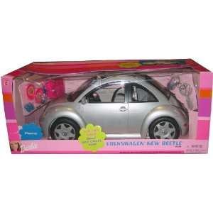 com Barbie SILVER VW Beetle Car   Volkswagen New Beetle Vehicle Play 