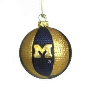   NCAA Glass Basketball Ornament (2.75 inches)