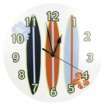   Wall Clock Trend Lab Surf’s Up Surfboard Wall