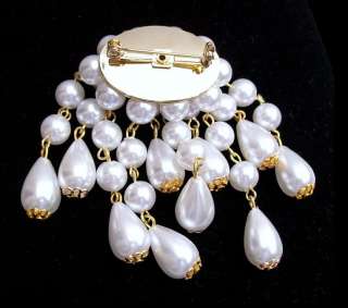   Antique Vintage Type Prom Hen Bridal Dress Brooch Pin Jewellery  