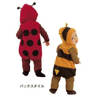   Unisex Party Costume Romper Long Sleeve Insect Honey Bee or LadyBird