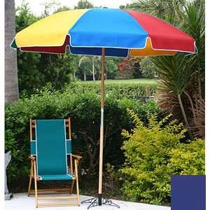  Fiberlite Beach Umbrella   Mediterranean Blue Sports 
