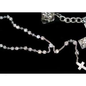    Authentic Jersey Shore Rosary Bead Necklace