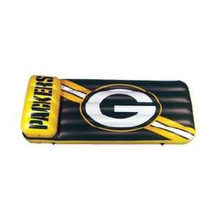  66 NFL Green Bay Packers Inflatable Swimming Pool Lounge 
