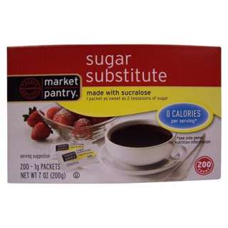 Market Pantry® Sugar Substitute with Sucralose   200 ct. 7 ozOpens 