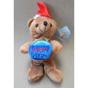 Cuddly Cousin Happy Birthday Teddy Bear Stuffed Animal Plush Toy   8 