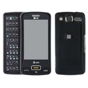  Hard Plastic Black Phone Protector Case For LG eXpo GW820 