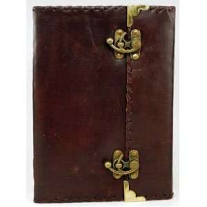    Extra Large 1842 Poetry Leather Blank Book 