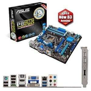 Asus US, P8H67 M EVO Motherboard (Catalog Category Motherboards 