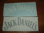 JACK DANIELS   VINYL STICKER   IN BLACK OR WHITE   NEW