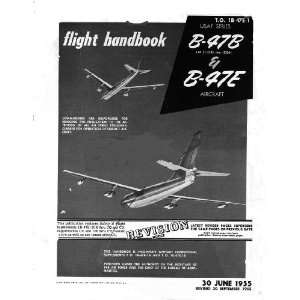  Boeing B 47 B E Aircraft Flight Manual Boeing Books