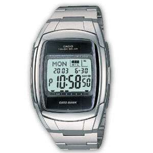 CASIO DBE30D 1A MENS DATA BANK TOUGH SOLAR STAINLESS STEEL 50M 30 PAGE 