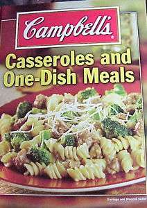 Campbells Casseroles and One Dish Meals,2004,Hc,#1724  