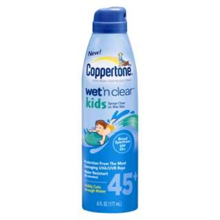 Coppertone Wetn Clear Kids SPF 45+ Spray   6 oz.Opens in a new window