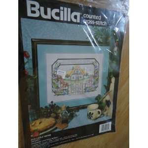  Bucilla Counted Cross Stitch Kit Our Little House 14 x 11 