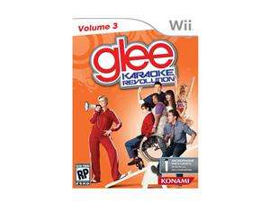    Karaoke Revolution Glee Volume 3 Bundle Wii Game KONAMI