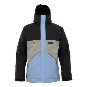  Burton Poacher Insulated Jacket   Mens Blue 23 Colorblock 