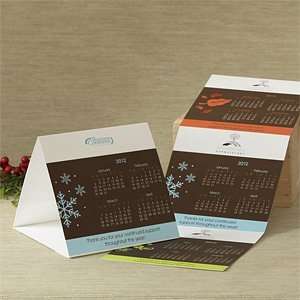  Business Quarter Calendar Personalized Christmas Cards 