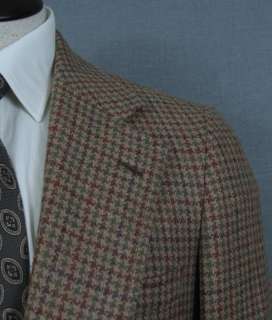 Paul Stuart two button wool check sport coat, ~39R  