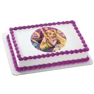   Tangled Rapunzel Edible Image Cake Decoration Topper 