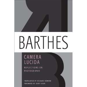  Camera Lucida Reflections on Photography [Paperback 
