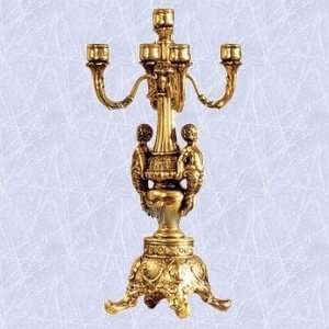  antique cast Candelabra set greek pan candle holder s (The 