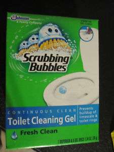 Scrubbing Bubbles Toilet Cleaning Gel 1 dispen 6 gels  