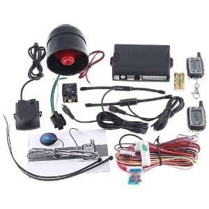   Car Alarm Security System & 2 LCD Screen Remote Control Car
