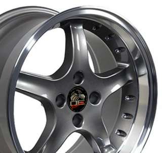 17 8/9 Anthracite Cobra Wheels Rims Fit Mustang® 79 93  