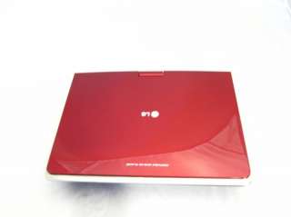 LG DP382 NR 8.5 PORTABLE DVD/CD PLAYER  RED AS/IS  