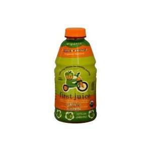 com First Juice Organic Fruit & Veggie Juice Beverage, Apple + Carrot 
