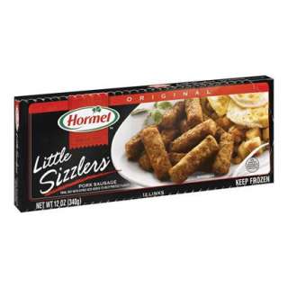 Hormel Little Sizzlers Pork Sausages   12 CtOpens in a new window