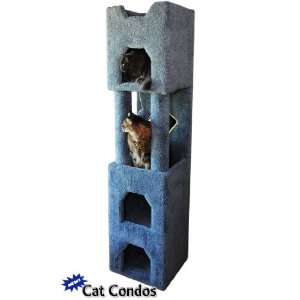  6 Tall Cat Tower   Brown