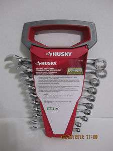 Husky 10 pc Universal Combination Wrench Set MM 871 869 037103249944 