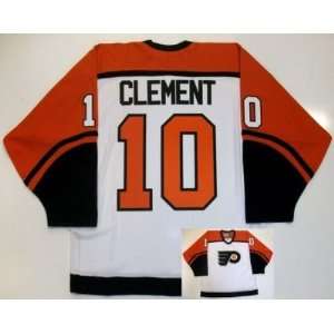   Bill Clement Philadelphia Flyers Vintage Ccm Jersey