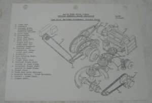 Marion 1961 Type 111 M Shovel Machinery Diagram  