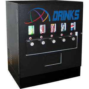 Compact Soda Vending Machine, Can Beverage Pop Vendor, New Seaga BV 