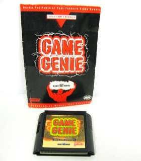   Genesis Game Console with Controllers, 6 Games, and Game Genie  