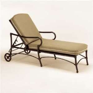  Barbados Adjustable Chaise Lounge w/ Cushions Fabric 
