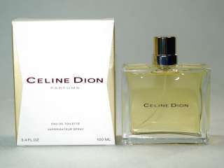CELINE DION * Coty 3.4 oz EDT Women Perfume * NIB *  