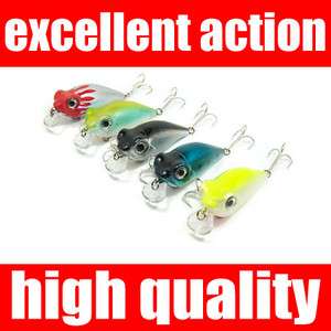   60mm 10g FISHING LURES Lots Crankbaits Jerk Pike trout fly bream 063