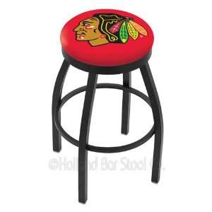 com 25 Chicago Blackhawks Red Counter Stool   Swivel With Black Ring 