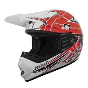  Sparx Youth JR 07 Full Face Helmet Large  Red Automotive